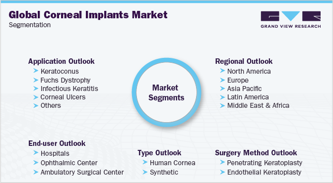 全球角膜植入物市场细分