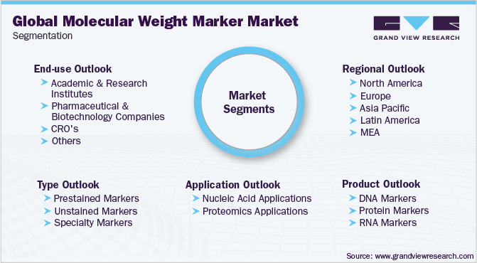 全球分子量标志物市场细分